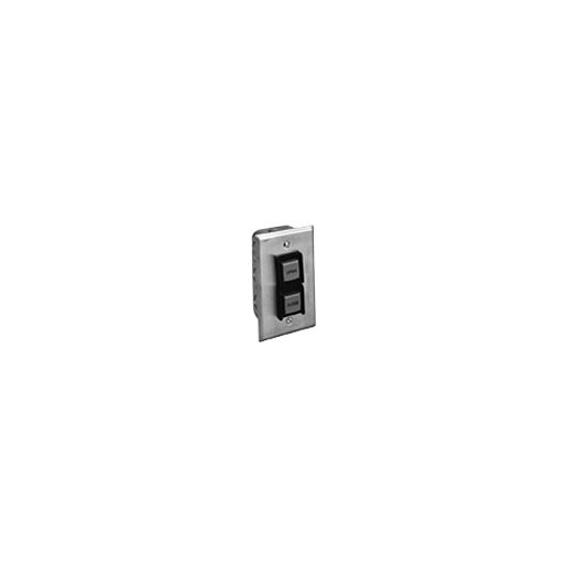 02-107 Control Station, 2-Button, Open/Close, Flush Mount, Nema 1