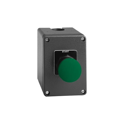 02-401M Control Panel Mushroom Button, 1-Door, Outdoor, Surface Mount