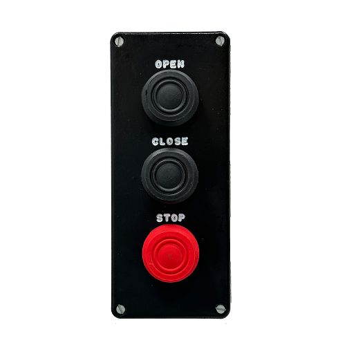 02-403 Push Button System, Open/Close/Stop