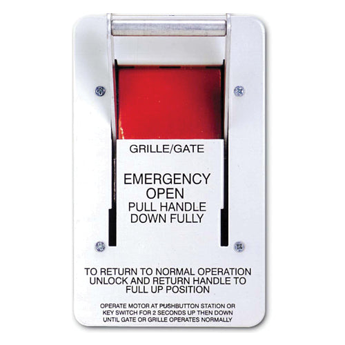 02-515 Panic Release Device, Flush, 15' Cable