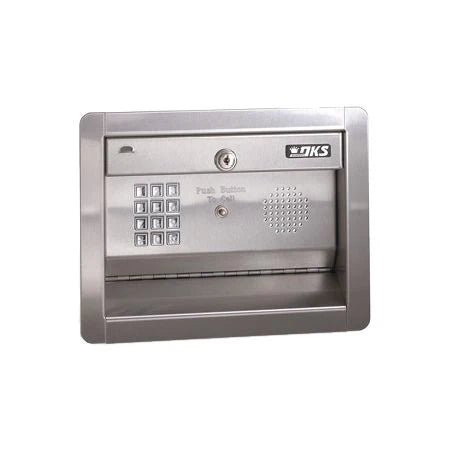 1504-091 Digital Lock/Keypad, Flush Mount with Intercom Entry System - 400 unique PIN codes