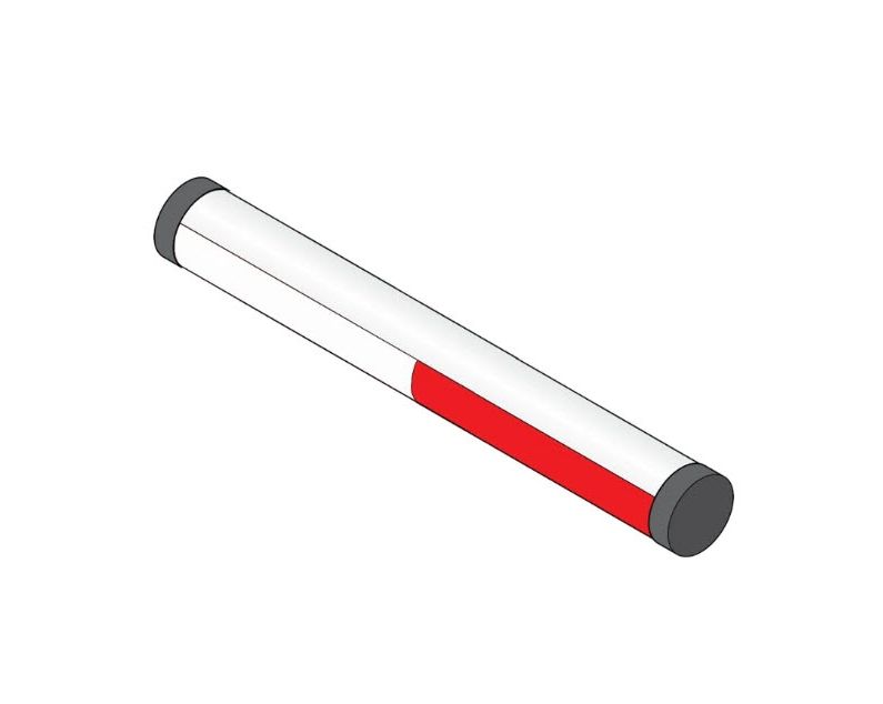 1601-516 Round Aluminum Arm 14 Ft (no LEDs)
