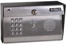 1812-089 - 1812 PLUS Surface Mount Stainless Steel Faceplate Black Housing