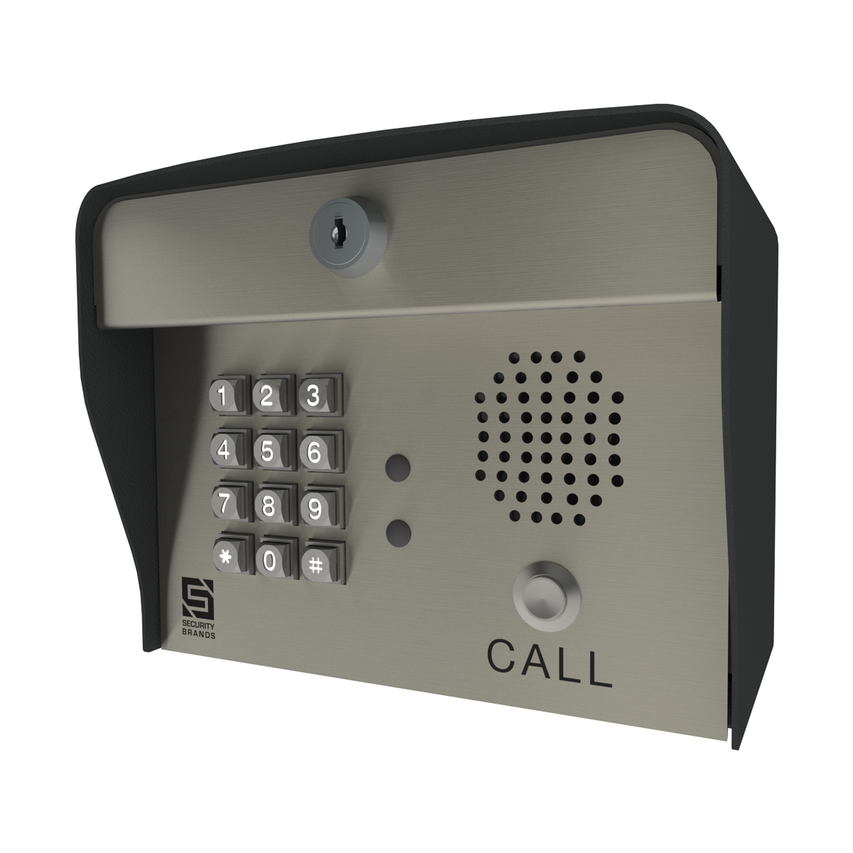 27-215 - Edge E1 Keypad + Intercom (Post Mount)
