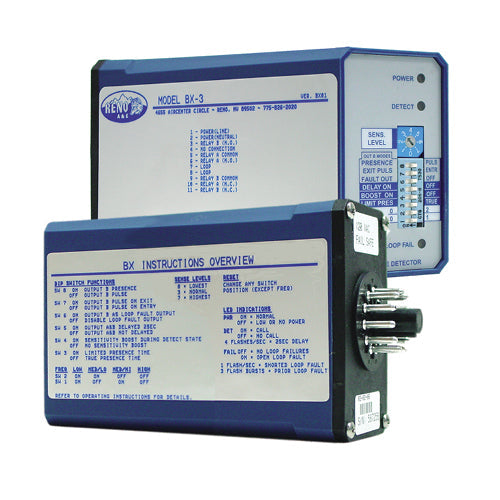 BX-4 - 10-35V AC/DC, 11 Pin, 1CH 2 Relay External Swithes, Box Type