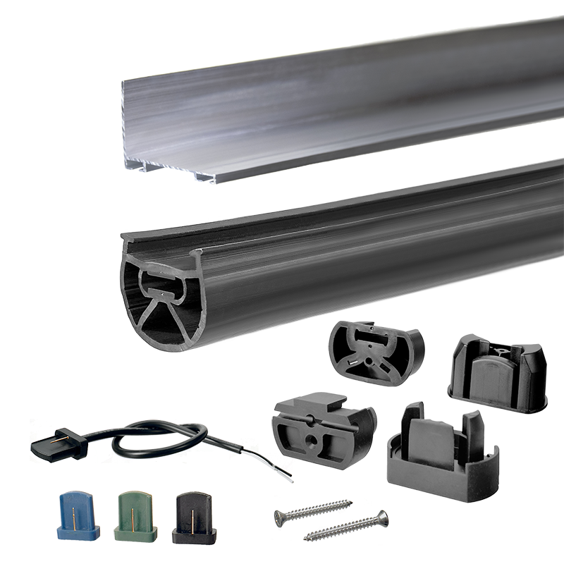 CPT215-EDGE-5-T1T2 5-ft. CPT215 Edge Kit: Monitored & Non-Monitored with ME123-CA3 Mounting Channel