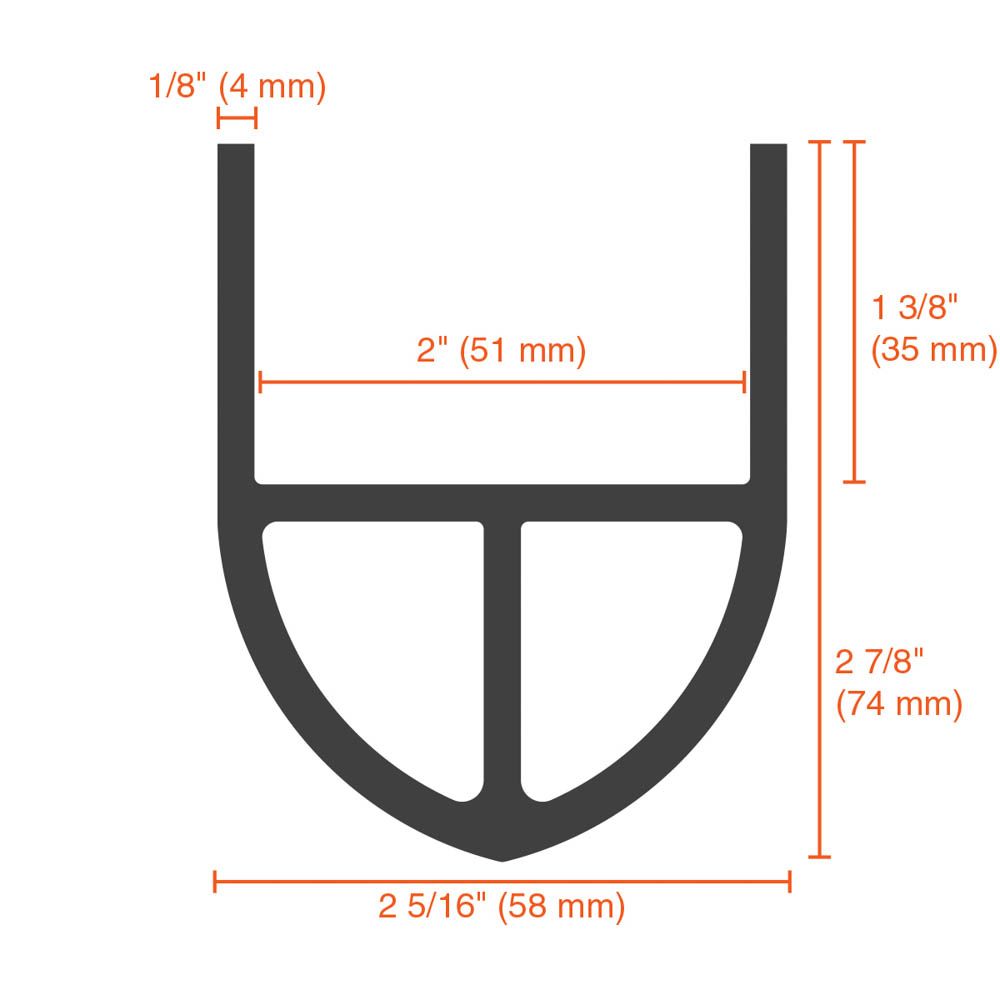 316-2601 MillerEdge Gate Bumper