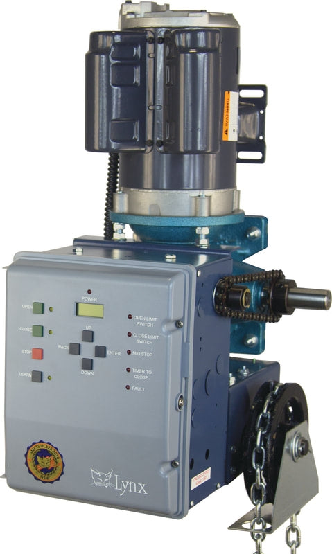 GHO1043 Gearhead Hoist Operator with Brake, 1HP, 460V, 3 Phase