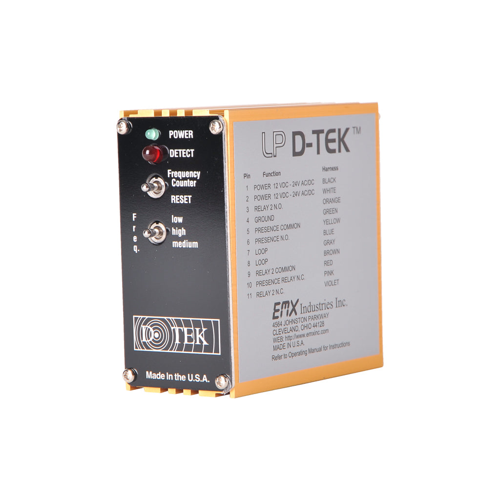 EMX-2500-1 - LP-D-TEK Low Voltage 11 Pin Single Channel Dual Relay