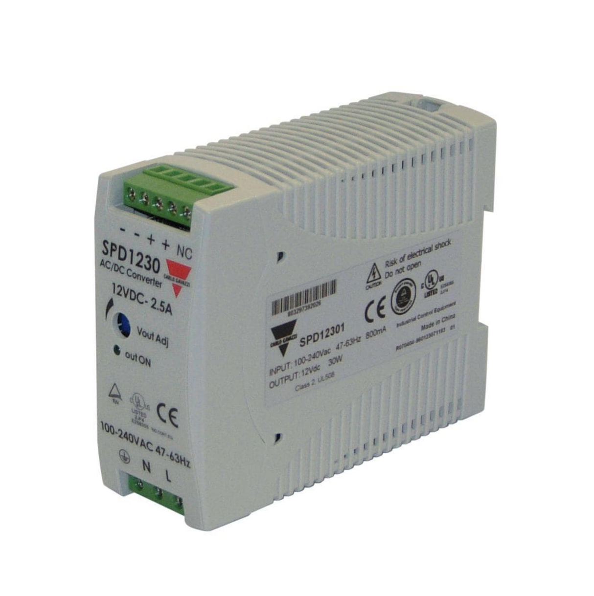 0/7600/524 Power Supply 24VDC Carlo Gavazzi SPD24601
