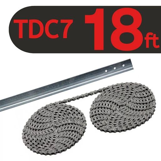 TDC7-18 Trolley Kit for Maxum TDC7 Operators 18' Rail & #48 Chain