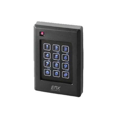 TRES-100-P-640-HA - Proximity Reader, Switch-Plate/Keypad Combo, Up To 7" Read Range, 26-Bit Wiegand Output, Reads Farpointe Data, Hid Or Awid Formats.