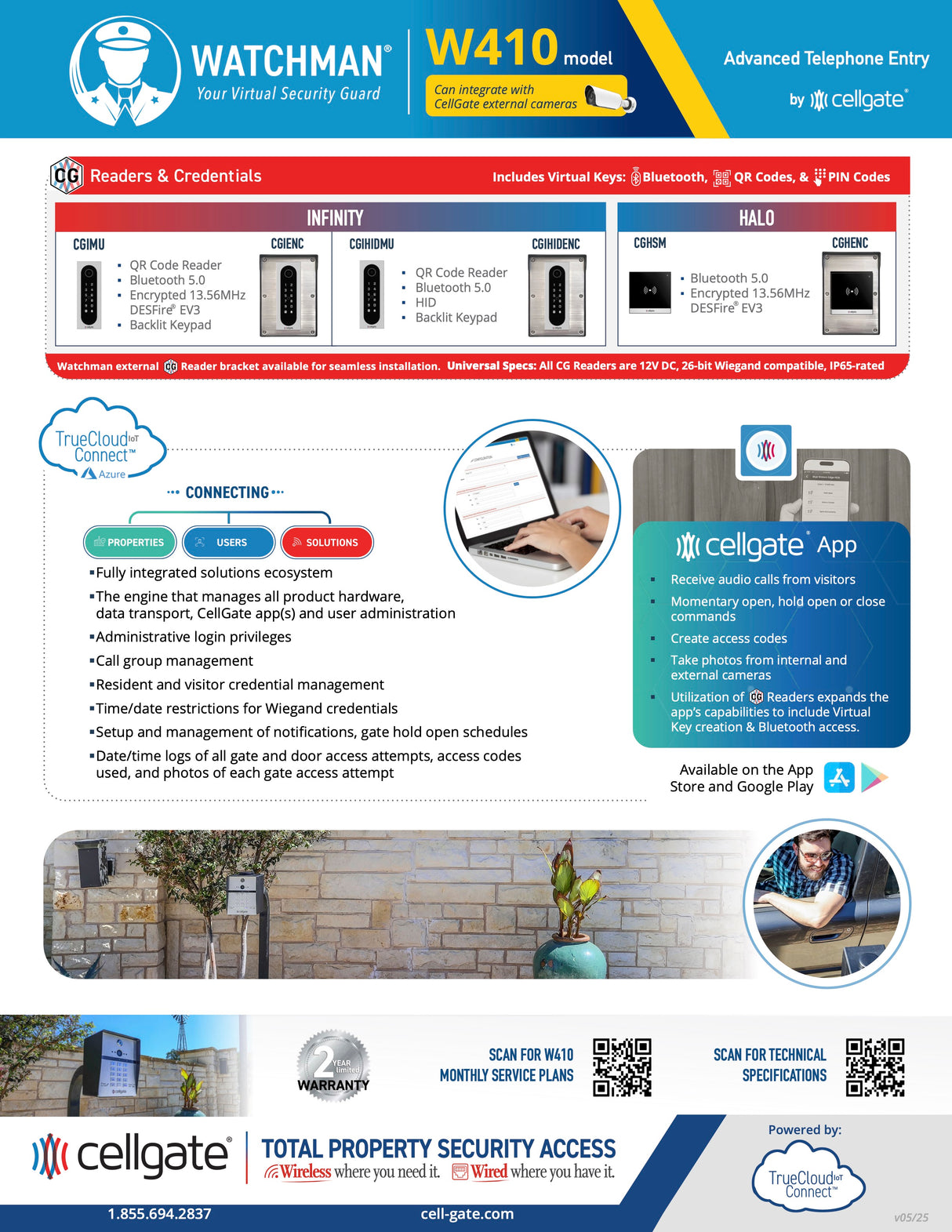 AA1TP-VZN Watchman W410 Cellular LTE Verizon