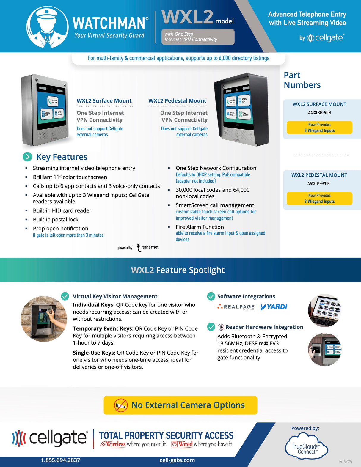 AA1XLSM-VPN Watchman WXL2 Surface Mount 1 Weigand VPN Internet