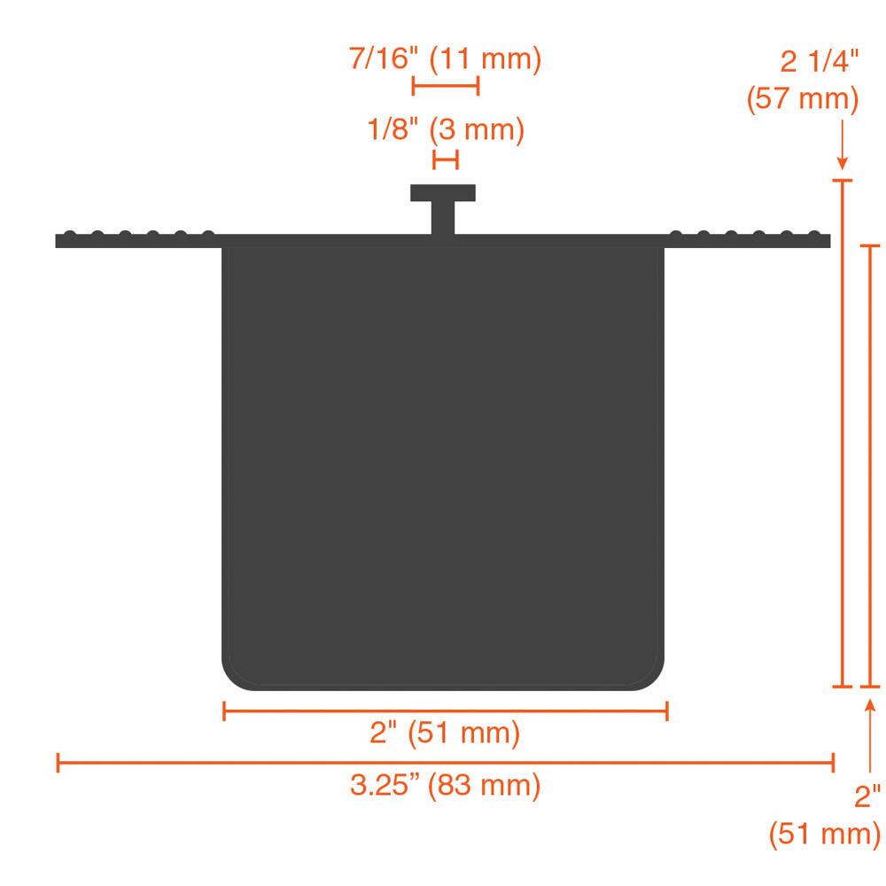 MC271-MON Monitored Sensing Edge for Rolling Steel Door Applications (Black, Gray or Yellow)