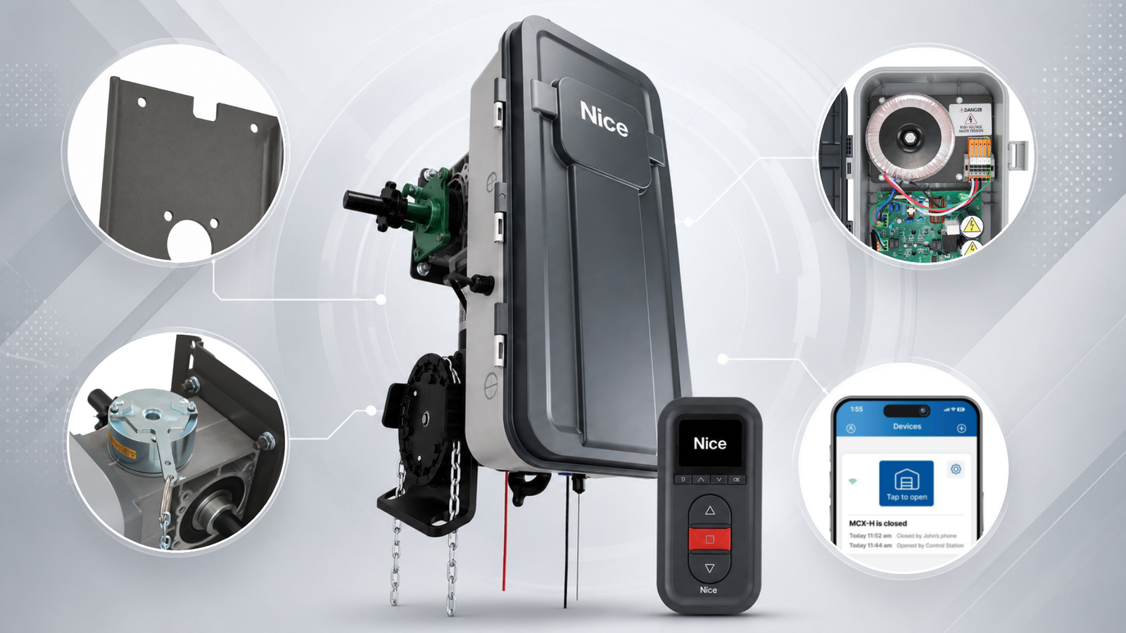 5 Reasons to Consider the New Nice MCX Commercial Door Operators