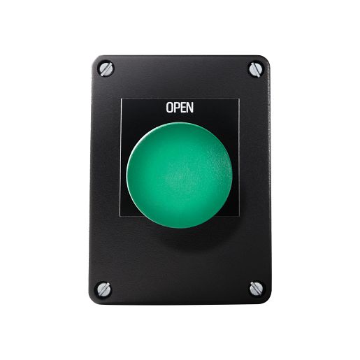 02-401M3 Control Panel Mushroom Button, 3-Doors, Outdoor, Surface Mount