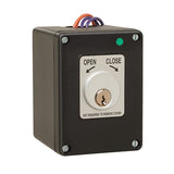 02-409 Control Station Key Switch, Surface Mount, Nema 4/12, Outdoor, Die-Cast
