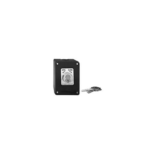 02-409B Control Station Key Switch w/ Best Cylinder, Surface Mount, Nema 4/12, Outdoor, Die-Cast