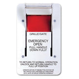 02-515 Panic Release Device, Flush, 15' Cable