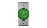 10ACPBDA9 - Pneumatic Push Button - Green, 2 in Button, Jamb Size Faceplate
