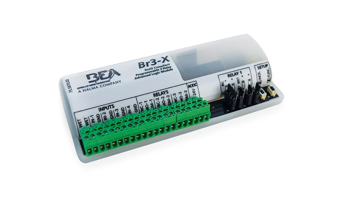 10BR3X - 10BR3X Module, 3 relays, Washroom Functions