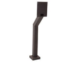 1200-038 Mounting Post Heavy-Duty Architectural Style Offset In-Ground Mount
