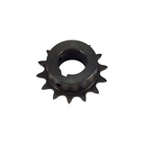 15-41B16LGH Sprocket, 41B16T, 1" Bore, 1/4" Keyway