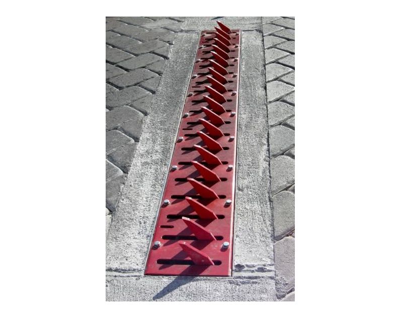 1610-093 - Traffic Spikes Flush Mount Weighted w/ Lock Down Heavy-Duty
