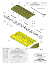 1610-240 - Traffic Spike End Cap 2" x 20" use only with 1610-087 & 1610-088