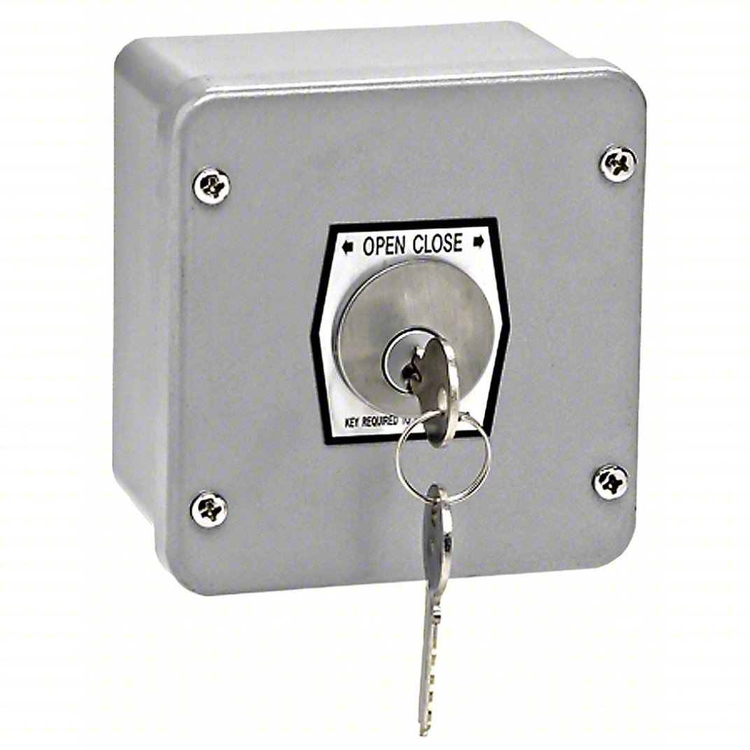 1KX-CC Exterior Tamperproof Open-Close Changeable Cylinder Key Switch NEMA 4
