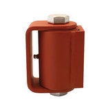 2000P Heavy-Duty Hinge Flat Mount, Both Sides (Prime Coated)
