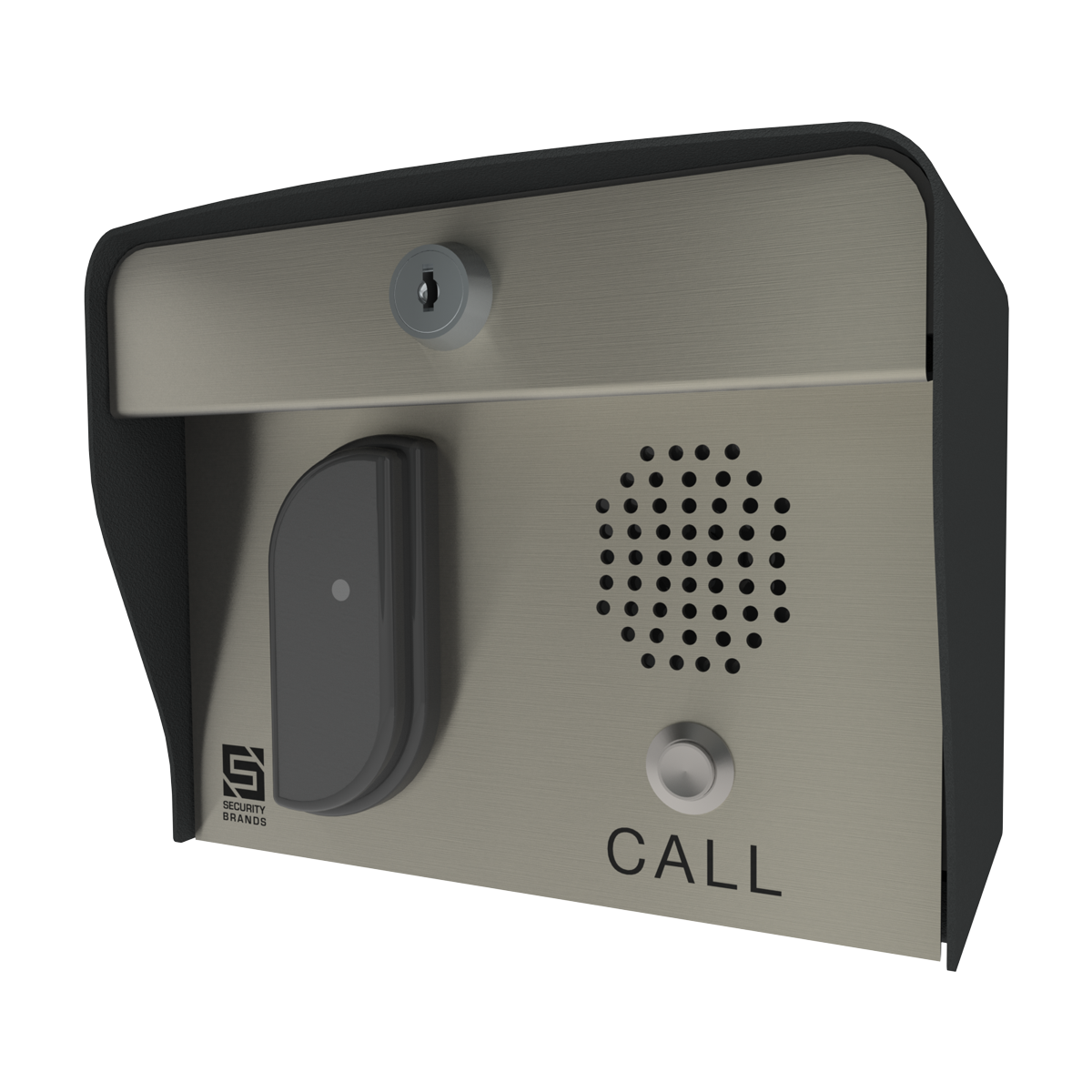27-225SK - Edge E2 SK Card Reader + Intercom (Post Mount)