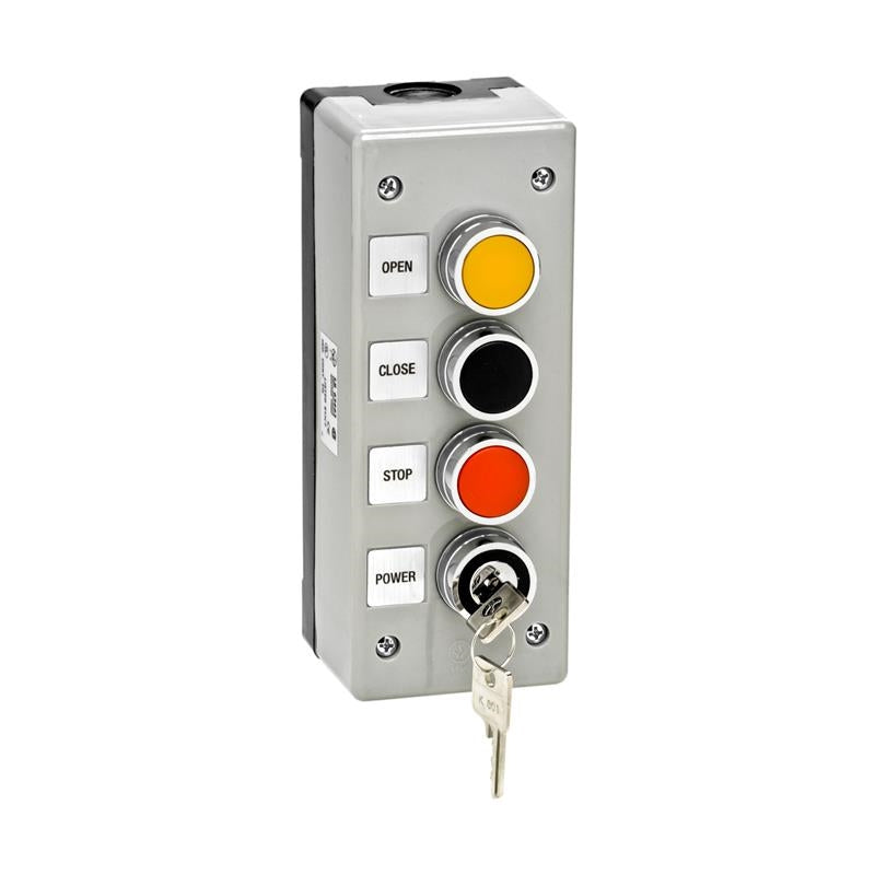 3BXLT - Ext. Three Button Control with Lockout (non- metallic)