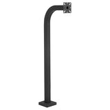 50-PED42 Pedestal Gooseneck Black Pad Mount 42 in.