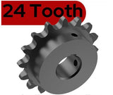 71-1550B24LGH Sprocket Kit, 1" Bore, 1/4" Keyway (50B24)