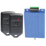 8060-081 - MicroPLUS RF control set (receiver + 2 single button transmitters)