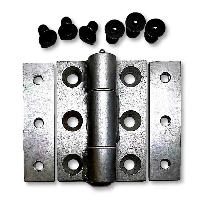 HEAVYHINGE Heavy Duty Barrel Hinge Removable w/ Weld Plate (RAW)