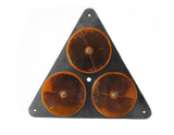 AP-WRA-3 - Amber Warning Reflector Assembly, 9" Triangle