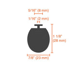 CPT210-EDGE-5-T1T2 5-ft. CPT210 Edge Kit: Monitored & Non-Monitored with ME210-C7 Mounting Channel