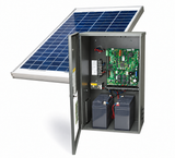 2000-070 Solar Panel Kit: (2) 18Ah Batteries, (1) Solar Panel, (1) Bracket