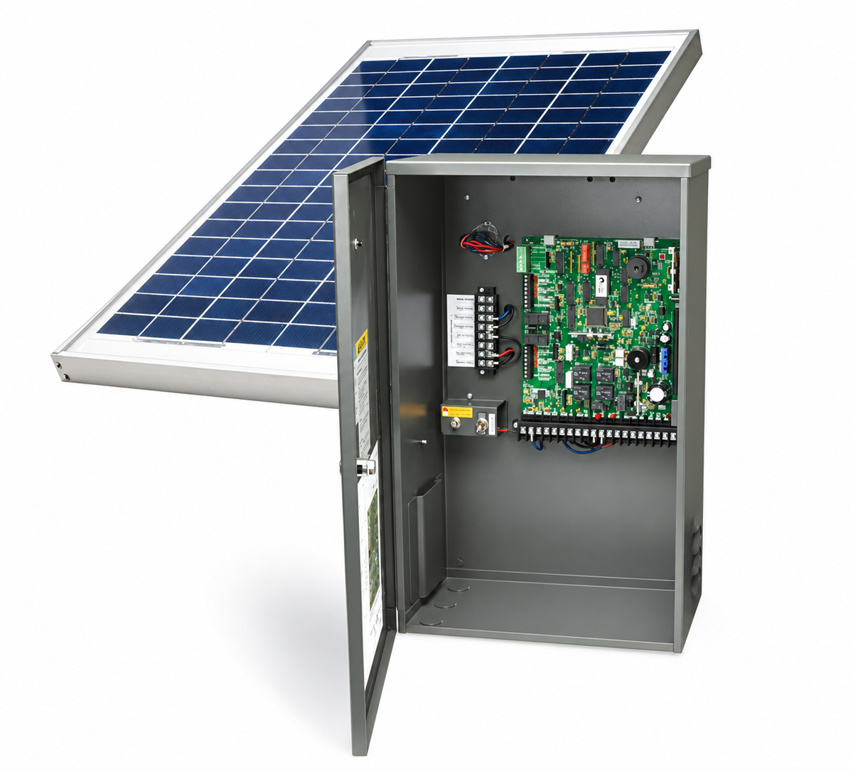 4302-314 Solar 24V DC Control Box for DKS 6006, 6004, 6400 (18 aH batteries)