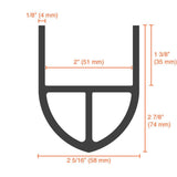 316-2601 MillerEdge Gate Bumper