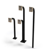 AGN-SM1-42 - Surface Mount Gooseneck Post (42")