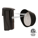 IGAZER50LR-UL Long Range Photo Eyes, 50ft Reflective Photoelectric Beam Sensor