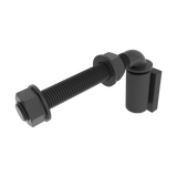 K-GBHA500B - 5-inch Barrel Hinges with J-Bolt 5/8" x 5"