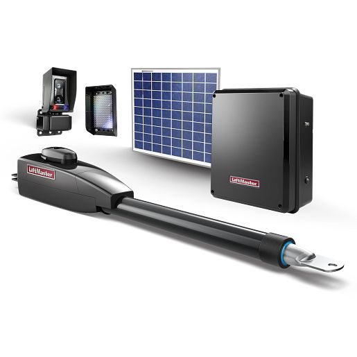 LA412PKGULMC Residential Solar Swing Gate Opener 24VDC Actuator Package