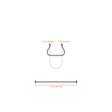 LS-0101-200-NM Loop Seal, 3.5-in., 200-ft., Black