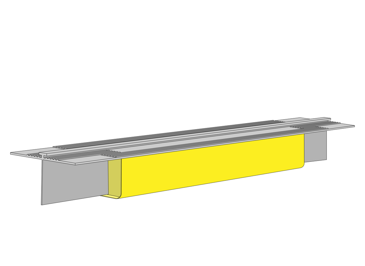 MC22-NM-YEXR5 2-Wire Non-Monitored Sensing Edge for Rolling Steel Door Applications (Yellow XR5)