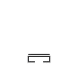 ME110-C3 Mounting Channel, Flat with VHB Double-Faced Tape, PVC
